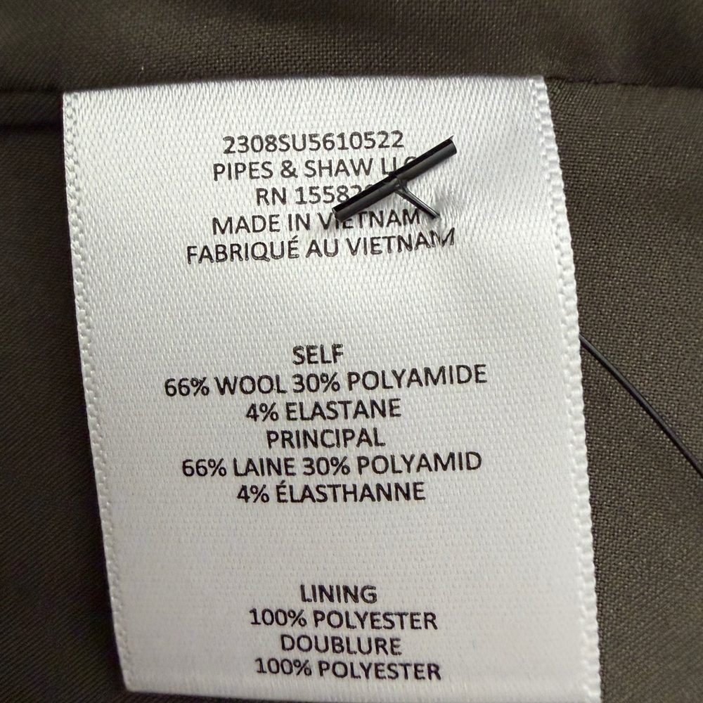 VERONICA BEARD | Green Loden Hutchinson Dickey Blazer Jacket Size S - Picture 11 of 11